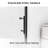36"-37" W x 72 "H Frameless Pivot Shower Door 1/4" Tempered Glass