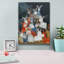  «Pile Of - Donkeys» par Doron David, art mural sur toile, 12 po x 16 po-751838008