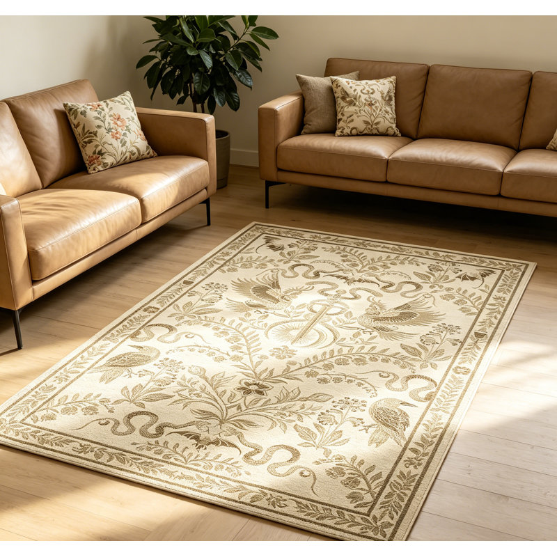 Tapis lxt-lavable Tapis lavable à la machine Lavable Boho, Black, Rectangle 8' x 10'