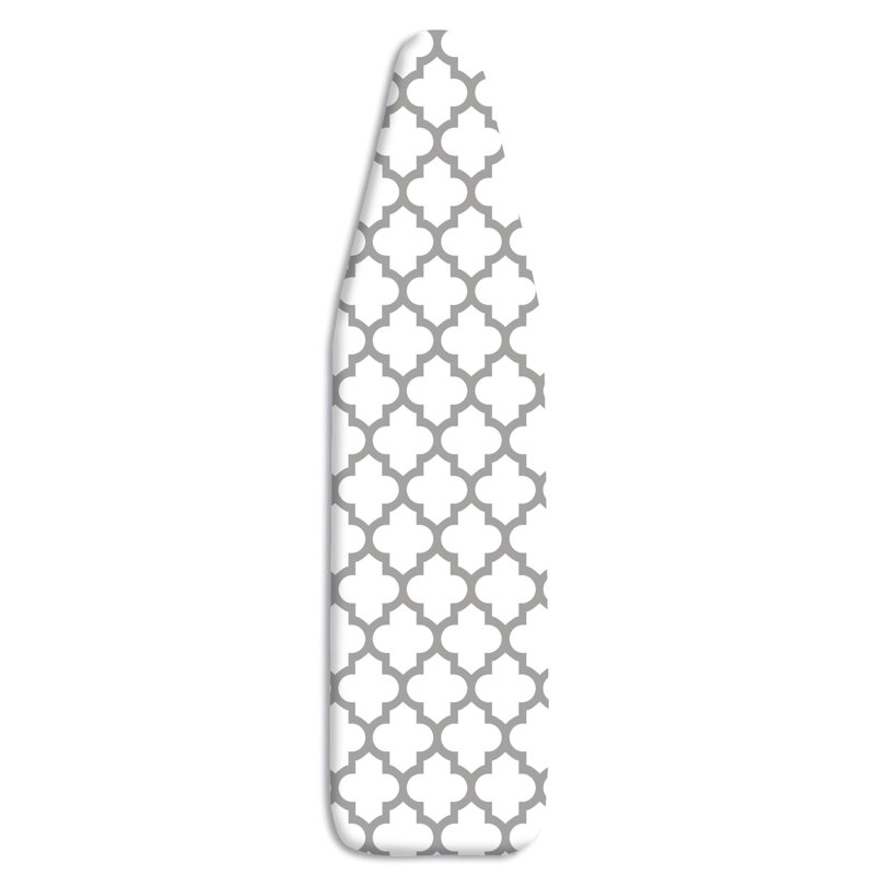 Housse réversible et médaillon, Blanc