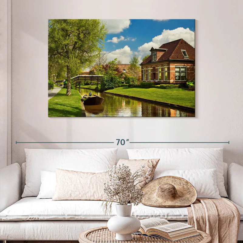 Alvord Giethoorn Village, H 32 po x l 48 po