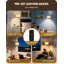 Lampe sur pied arquée à intensité variable 75 po avec télécommande et pédale 75 po
