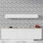 Carreau de mosaïque pour mur et plancher en pierre naturelle Hawaii 12 "x 12"-93373753