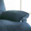 Fauteuil inclinable brun clair en tissu tissé-121534461