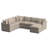 Cecelia 119" W Sinuous Springs 6-Person 3-Piece U-Shaped Sectional-1845995603-1845997497