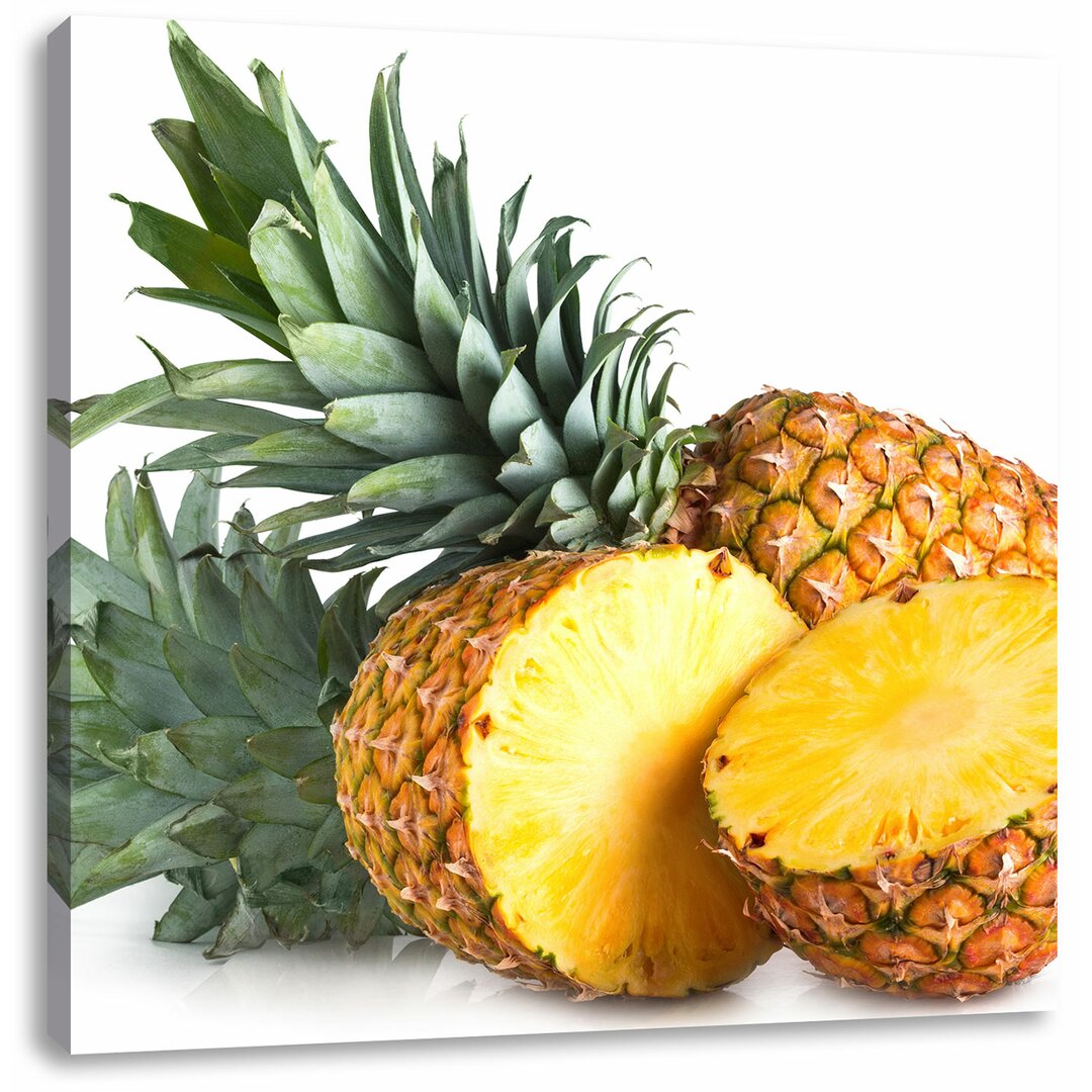 Leinwandbild Frische Ananas