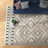 Adry Moroccan Shag Tasseled Cream/Charcoal Area Rug-140206736