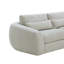 Canapé modulaire de 106 po avec design ergonomique et coussins moelleux en mélange de plumes