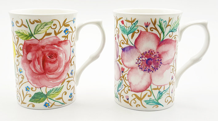 Fine Bone China Coffee Mug