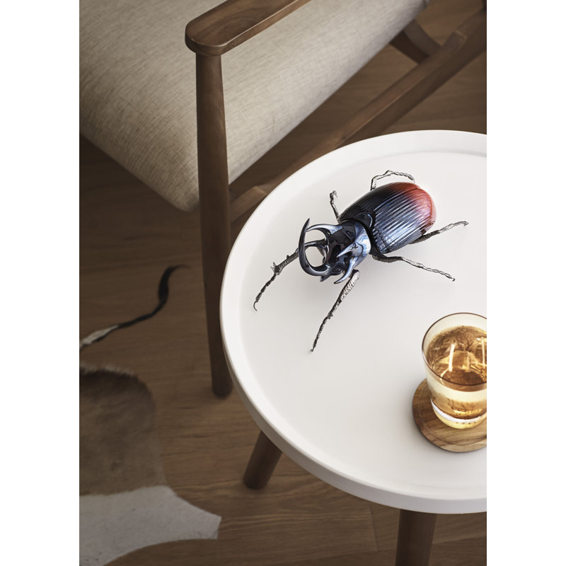 Figurine Awesome Insectes Rhinoceros Beetle, Noir
