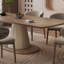 Ash simple unique dining table set-108856500