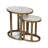 Herta Marble Tray Top Nesting Tables