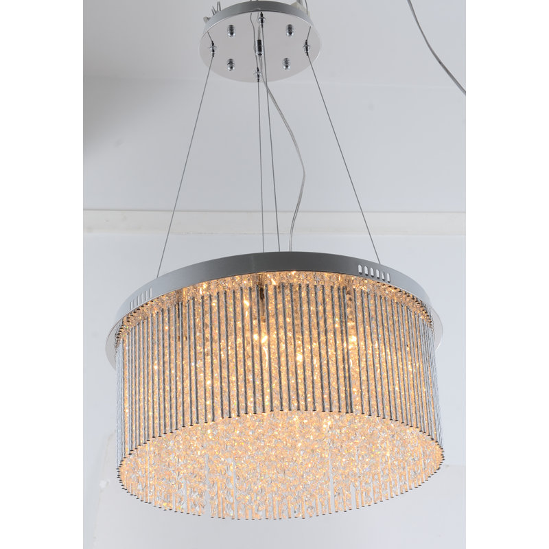 Lustre en cristal 9 lumières Darrion