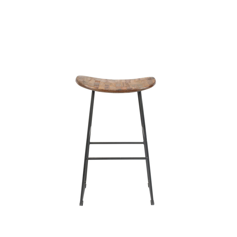 Tangle Solid Wood Counter & Bar Stool, Natural, Bar Stool (30" Seat Height)