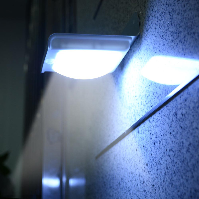 LED Solar Power Dusk to Dawn Outdoor Security Area Light  with Motion Sensor