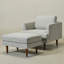 Fauteuil avec repose-pieds l 35 po Miller-132042555