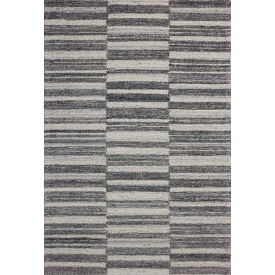 Magnolia Home by Joanna Gaines Rae Charcoal / Mist Area Rug