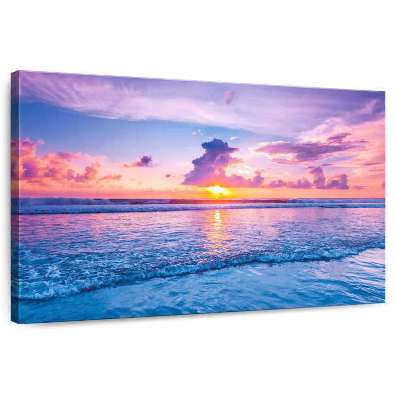 Coucher de soleil Gillard Seminyak, H 26 po x l 39 po