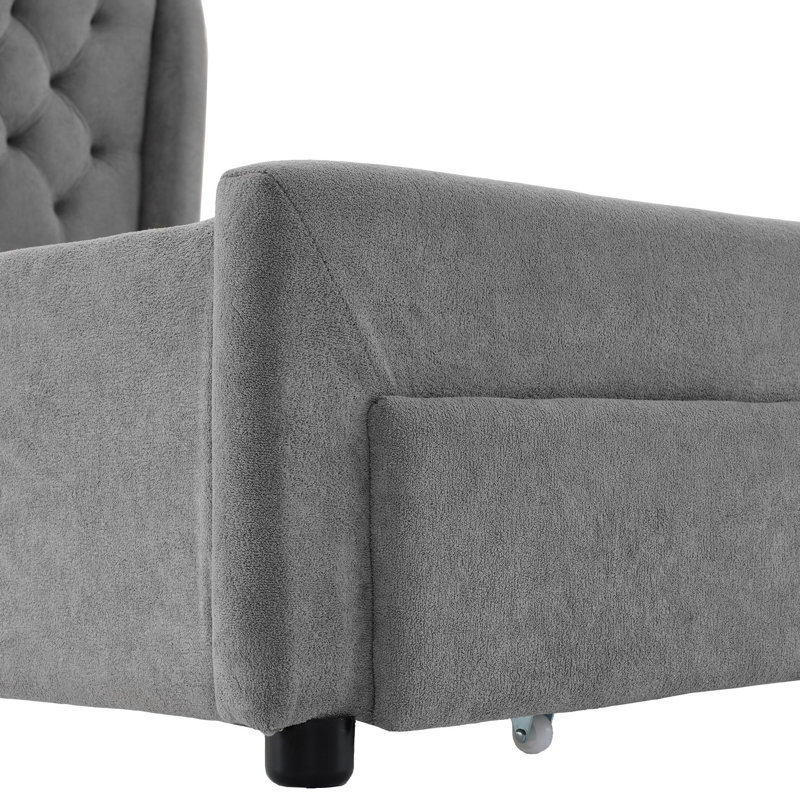 Dowler Upholstered Storage Bed, Double (4'6)