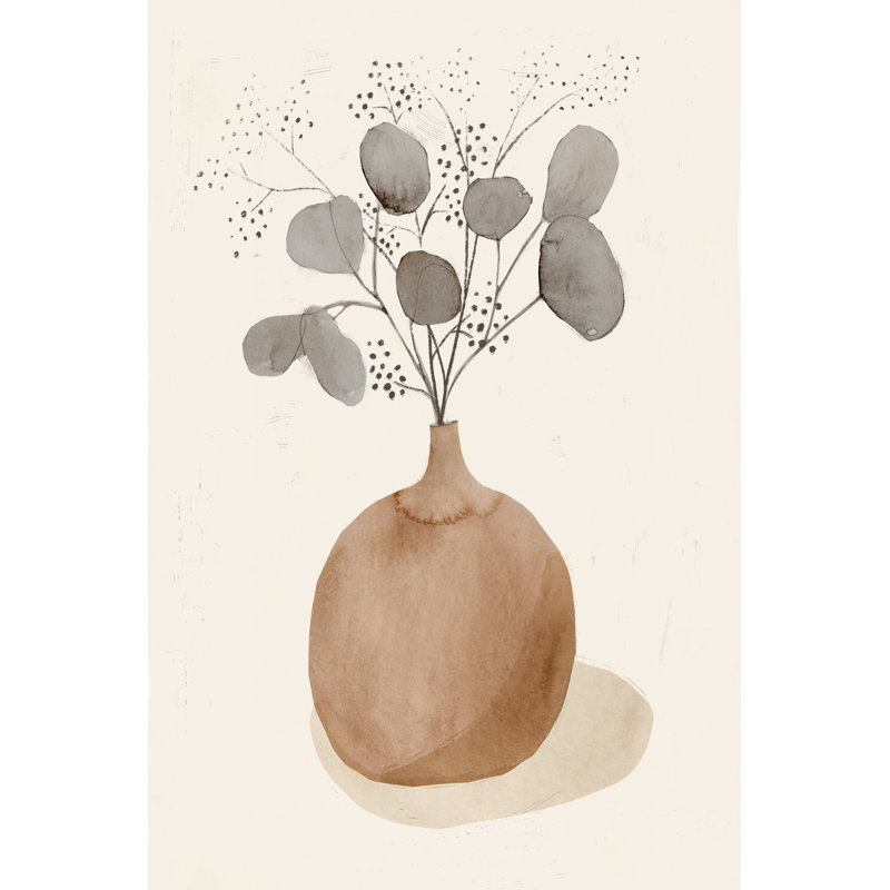 La Planta I by Victoria Barnes - Painting, 30cm H x 20cm W, Wrapped Canvas