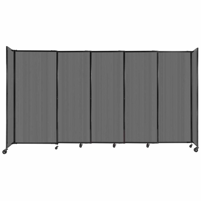 Cloison murale en polycarbonate 360, Gris, H 48 po x l 186 po x P 1 po