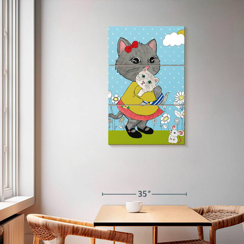 Ashelle Kitty Cuddles, H 57 po x l 36 po