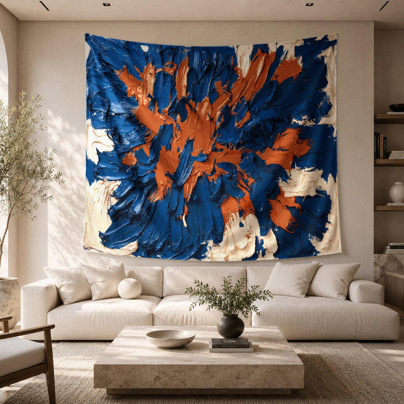 Tapisserie murale Neo Expressionism 5, 68 po x 80 po