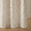 Rideaux de douche en coton mélangé de 183 cm (72 pouces), jacquard botanique beige pour la maison