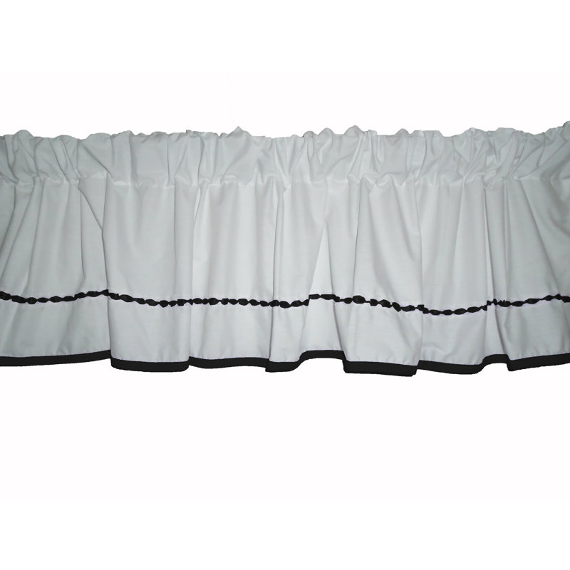 Jupe de fenêtre 72 po Crestline, Noir