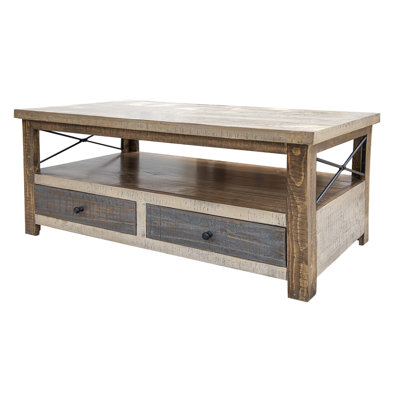 Table basse 4 tiroirs Andaluz