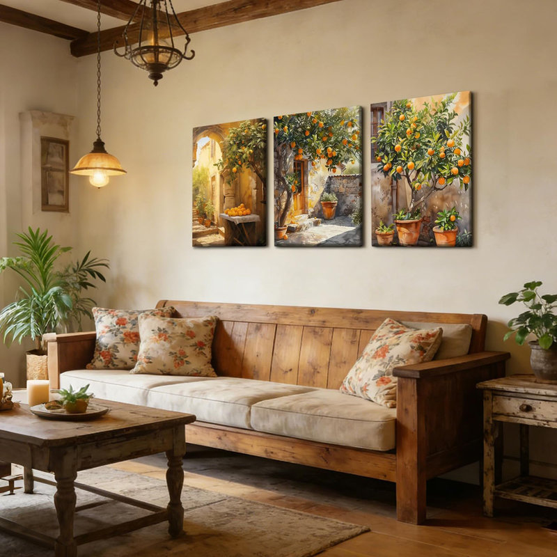 3 Piece Wrapped Canvas Print