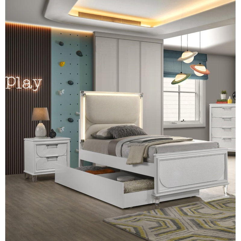 Glamour Luxury Silver, Lit double
