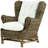 Bullis Upholstered Wingback Chair
