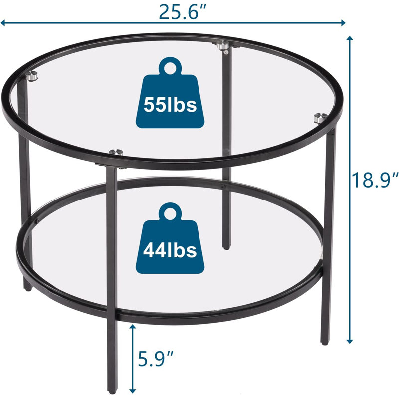 Table basse 25,59 po