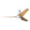Velo LED Flush Mount Ceiling Fan