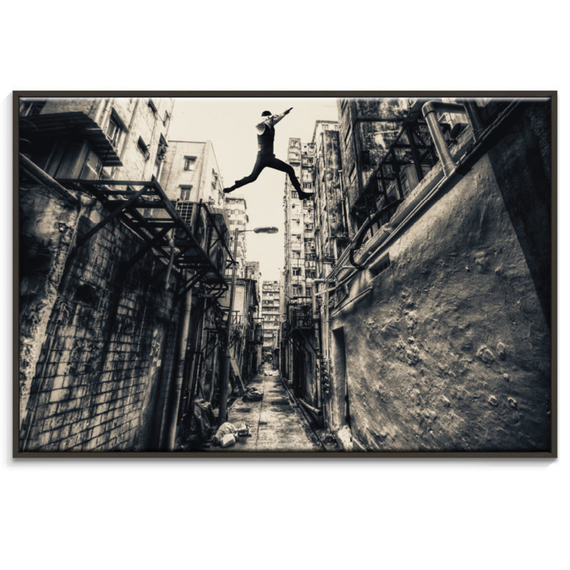 Print on Canvas, Black