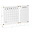 Thomas Martha Stewart Acrylic Wall Calendar and Notes Board with Marker and Mounting Hardware-90979588