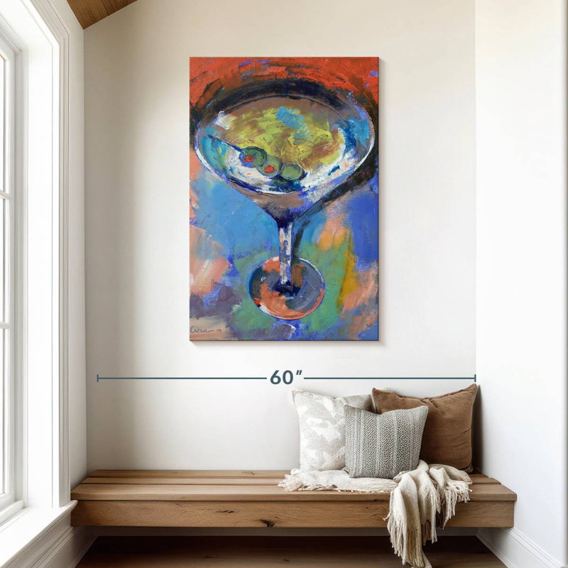 Yarlin Bar Martini, 45" H x 30" W