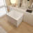 35.43''acrylic Bathtub, Freestanding Soaking Bathtub