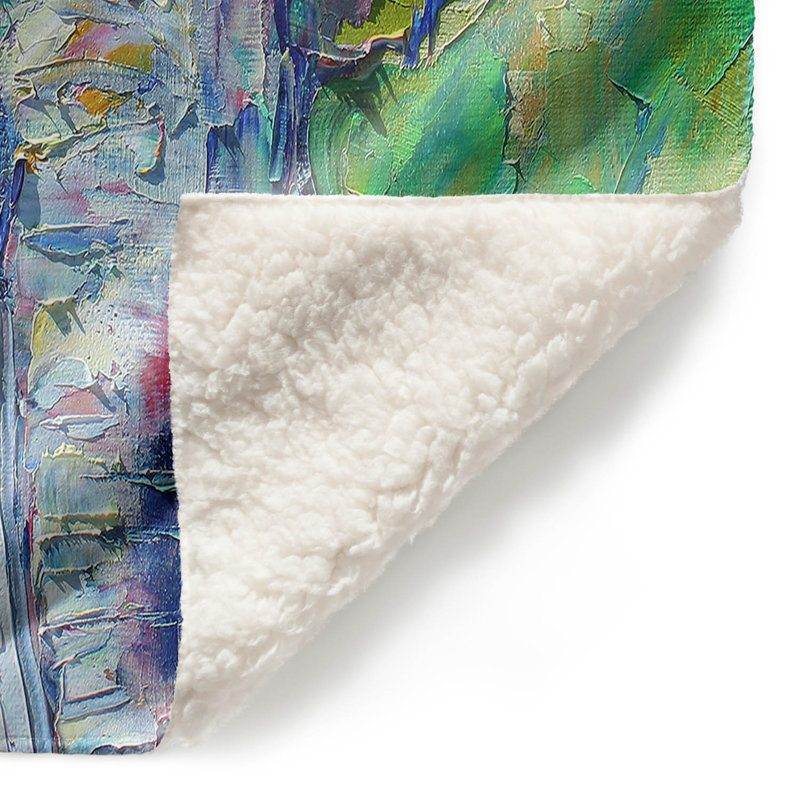 Couverture sherpa à 3 doux éléphant, l 51 po x L 60 po