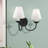 Ralanda Steel Armed Sconce-21308490