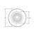 6'' Shower Recessed Trim