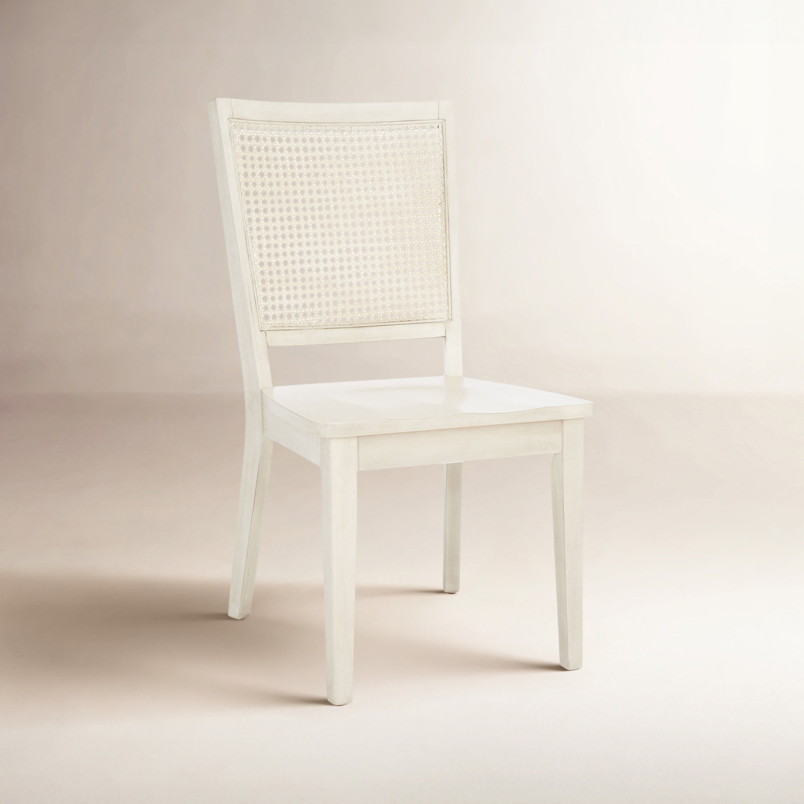 Karlie Dining Armchair, White Washed, White Washed, Wooden