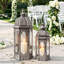 50 cm H Tabletop Lantern Holder with Candle Included