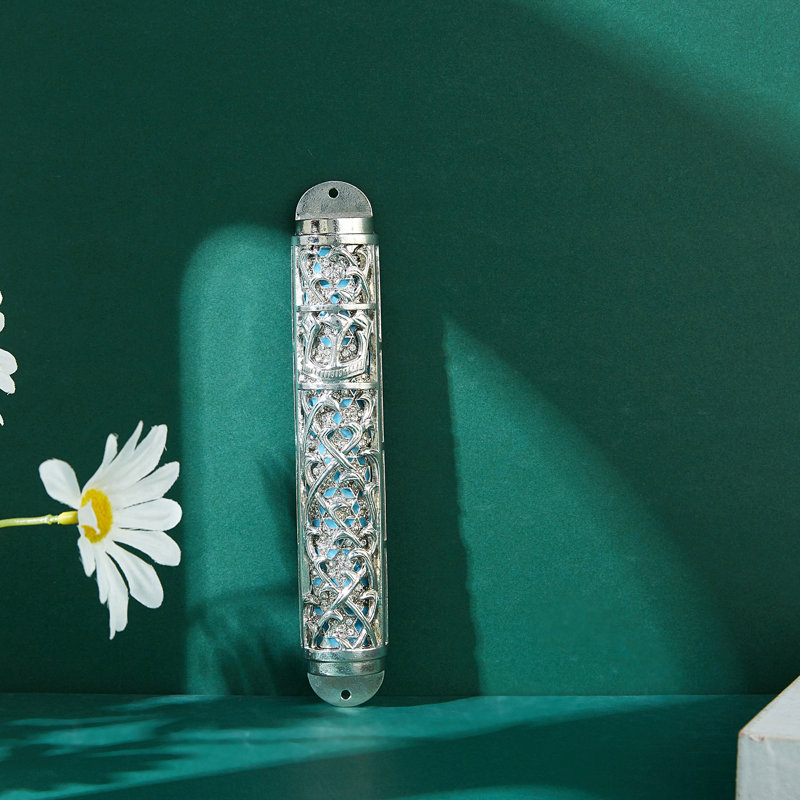 Pewter Mezuzah