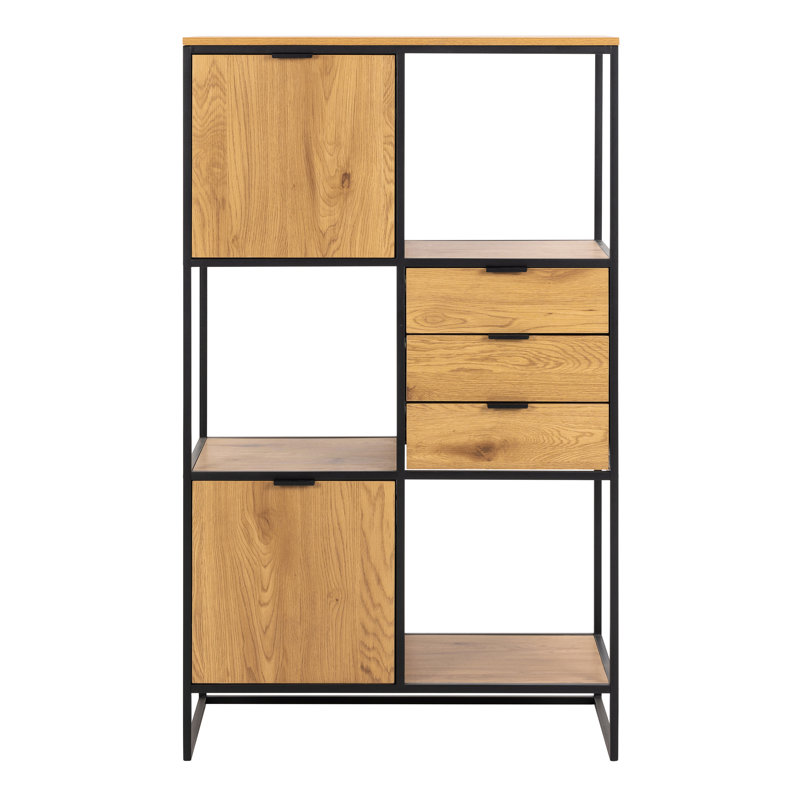 Anora 141cm H x 85cm W Standard Bookcase