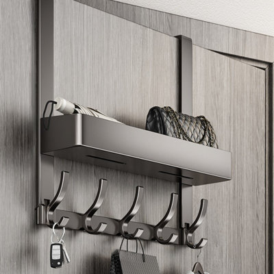 34.5cm Wall Mounted Clothes Rack