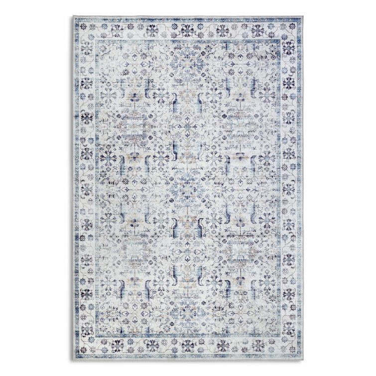 Saveh Oriental Machine Woven Area Rug