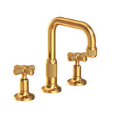 Clemens Widespread Bathroom Faucet with Drain Assembly