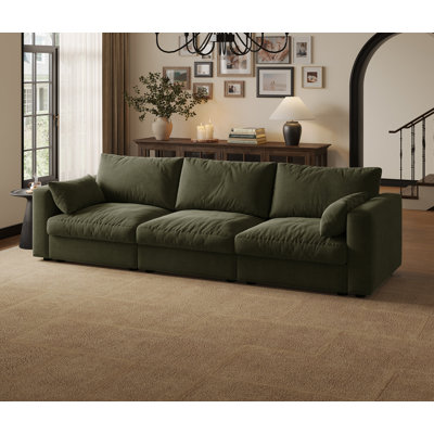 Bess 99" Sectional Modular Sofa With Storage